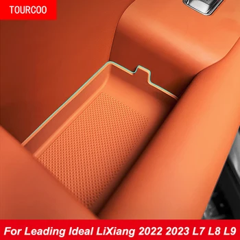 Voor Toonaangevende Ideale LiXiang 2022 2023 L7 L8 L9 Auto-Interieur Deur Handvat Van Silicone Opslag Mat Slot Beschermende Mat Accessoires