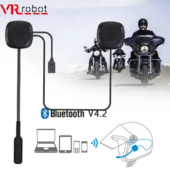 VR robot Motorfiets Bluetooth Helm Headset Draadloze Moto Handsfree Oortelefoon Stereo Muziek Speler met Voice Control Voor GPS