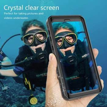 Waterdichte Case voor Samsung Galaxy S10 S9 S8 Plus Toelichting 20 S22 Ultra Geval Schokbestendig Onderwater Duiken Cover voor Samsung S10 Plus