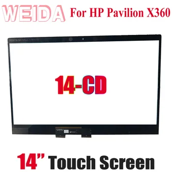 WEIDA Touch Digitizer Voor HP Pavilion X360 14-CD 14 CD-Serie 14M-CD Laptops Touch Screen Replacemnt Paneel 14