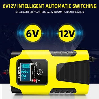 ZYX-J99 3 Stadia Digitale Display Smart Motor de Laders van de Batterij 6V 12V 2A Intelligente volautomatische Reparatie Opladen voor Natte